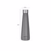 Click Thermos Metallikos se Skouro Prasino 450ml F7x25cm 6-60-624-0015