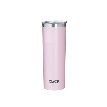 Click Θερμός Μεταλλικός Ροζ 450ml Φ7x22cm 6-60-624-0021