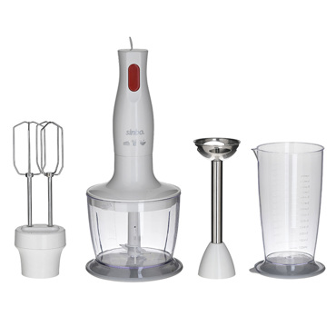 Inart ΜΠΛΕΝΤΕΡ/ΜΙΞΕΡ Χειρός Λευκό 0.7Lt 50/60 Hz 350W 6-60-818-0006