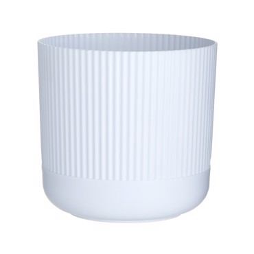 CLICK Κασπώ Πλαστικό Λευκό Φ18x17cm 6-70-558-0019 CLICK Κασπώ Πλαστικό Λευκό Φ18x17cm 6-70-558-0019