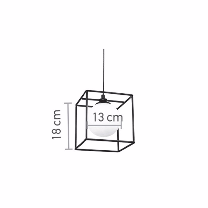 InLight Kremasto difoto fotistiko se mavri apoxrosi kai lefki opalina 2XG9 (4020-2-BL)