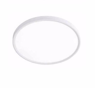 Inlight Πλαφονιέρα οροφής LED 40W 3CCT (by switch on base) σε λευκή απόχρωση Φ50x2.5cm (42036-B-White)