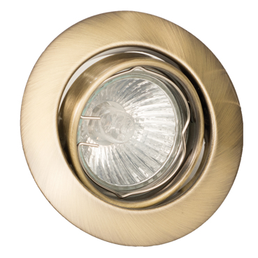 INLIGHT ΧΩΝΕΥΤΟ ΣΠΟΤ ΜΕΤΑΛΛΙΚΟ ΟΞΥΝΤΕ GU10 Φ9cm 43277