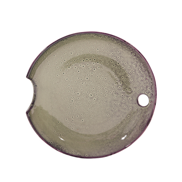 InTheBox - Maison ROND Πιατέλα Κεραμική Μέντα Φ38x5cm 017405