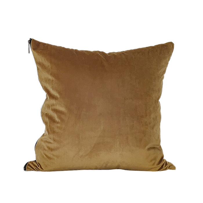 InTheBox - Maison GLAM Diakosmitiko Maxilari ufasmatino/Polyester Ble/Xruso 45x45cm 018877