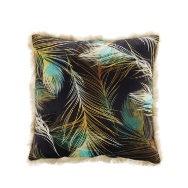 InTheBox - Maison FEATHERS Διακοσμητικό Μαξιλάρι Βελούδινο Πολύχρωμο 45x45cm 020456
