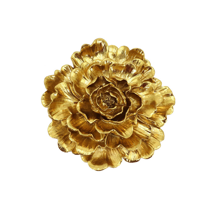 InTheBox - Maison GOLDEN ROSE DECO Diakosmitiko Toixou Resin Xruso F24x5cm 022298