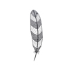 InTheBox - Maison FEATHER DECO Diakosmitiko Toixou Metalliko Mavro 22x1.5x96.5cm 022485
