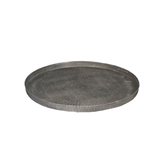 InTheBox - Maison ANDROS ROUND 1 Diakosmitikos Diskos Alouminiou White Washed F30x3cm 023926