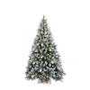 InTheBox - Maison XMAS PINE Dentro Xionismeno PVC Prasino/Lefko me LED F117x180cm 024085