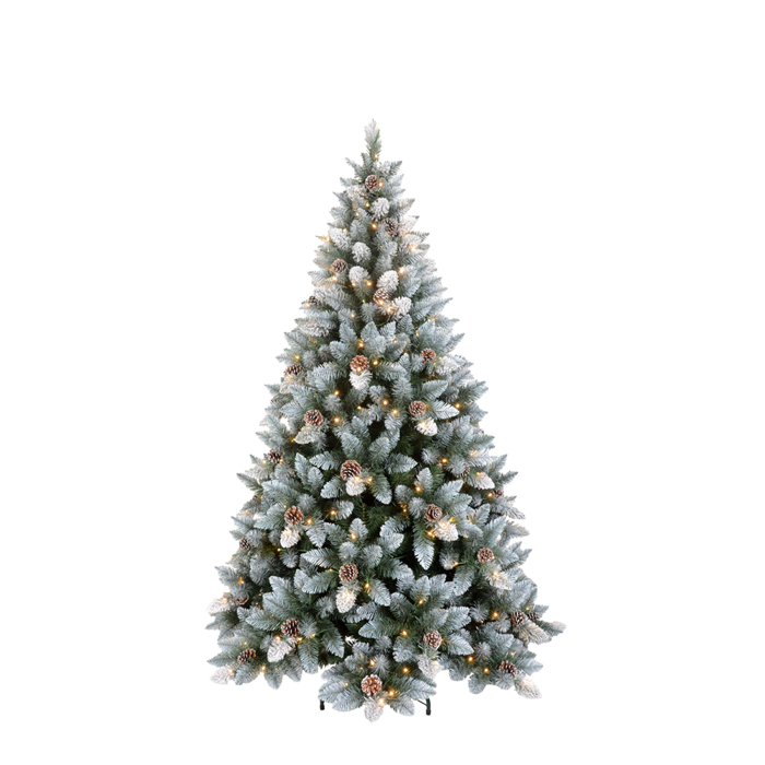 InTheBox - Maison XMAS PINE Dentro Xionismeno PVC Prasino/Lefko me LED F117x180cm 024085