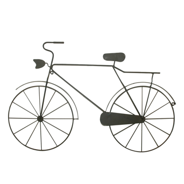 InTheBox - Maison TANDEM DECO Διακοσμητικό Τοίχου Μεταλλικό Μαύρο 65x0.64x43cm 024135