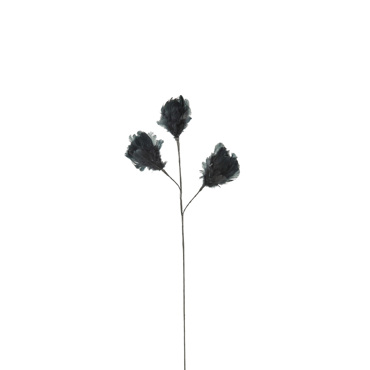 InTheBox - Maison LAUREL NIGHT Τεχνητό Κλαδί με Φτερά Μαύρο 54cm 027981