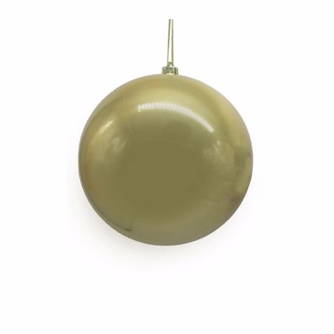 InTheBox - Maison XMAS FAITH 15 Κρεμαστή Μπάλα Πλαστική Χρυσή 15x15x15cm 030190