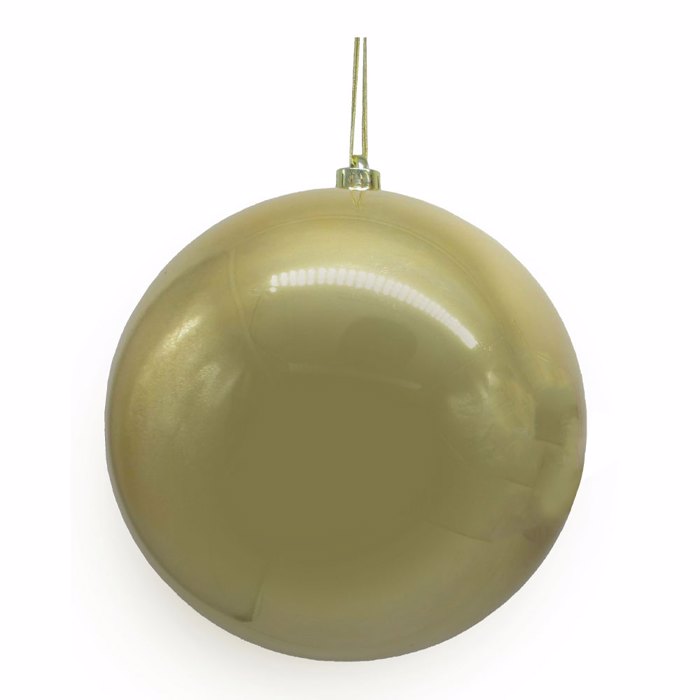 InTheBox - Maison XMAS FAITH 25 Kremasti Bala Plastiki Xrusi 25x15x25cm 030192