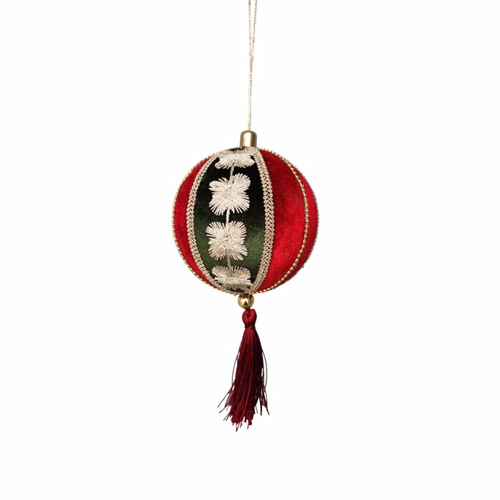 InTheBox - Maison XMAS VELOUR B Bala Foam Beloudini Poluxromi 10x10x20cm 030299