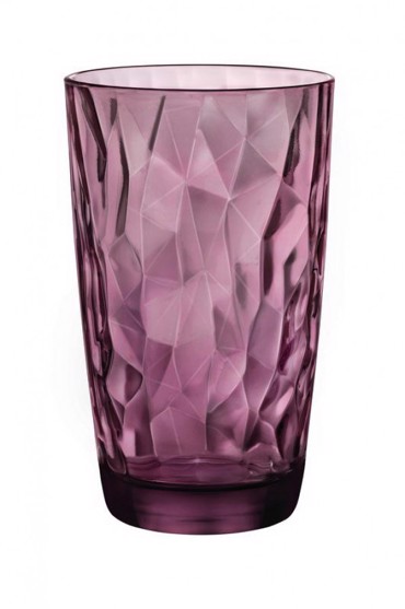 Bormioli Rocco Ποτήρι Νερού Diamond Rock Purple 470ml BR00125501 Bormioli Rocco Ποτήρι Νερού Diamond Rock Purple 470ml BR00125501