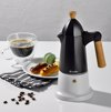 BENETTON Briki Espresso 6cups Alouminiou Black+White BE-0647-BK BGBE000647
