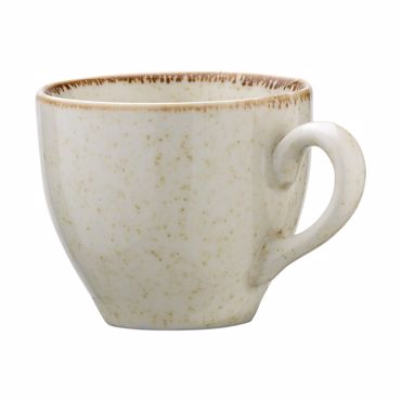 Kanellopoulos Σετ των 6 Φλιτζάνι/Πιατάκι Καφέ Πορσελάνης 9cl Mood Lima/P02 Cinammon KXLM226090