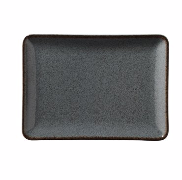 Kanellopoulos Πιατέλα Πορσελάνης Ορθογώνια 27x20cm 'MOOD' P01 Blue KXOD14027