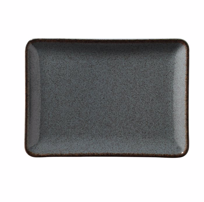 Kanellopoulos Piatela Porselanis Orthognia 27x20cm 'MOOD' P01 Blue KXOD14027