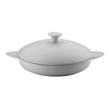 PORFLAME Γάστρα/Κατσαρόλα Πορσελάνης Χαμηλή Πυρίμαχη Φ25cm KXPFTVKP25