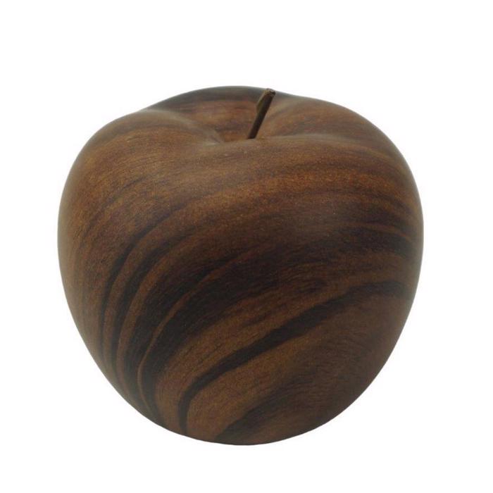 Oriana Ferelli Diakosmitiko Keramiko F10.4x9cm Walnut Wood LJT271610W