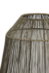 l'arte Epitrapezio Fotistiko 'Venezia' Monofoto Metalliko Antike Bronze E27 F37x46cm