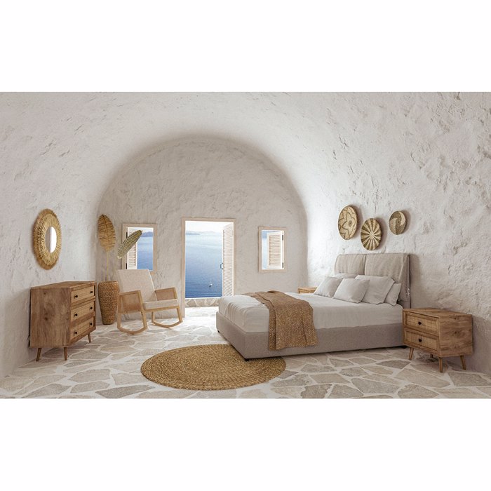 Liberta - Maison AMMOS Κουνιστή Πολυθρόνα Beige 65x82x96cm 01-3063 Liberta - Maison AMMOS Kounisti Poluthrona Beige 65x82x96cm 01-3063