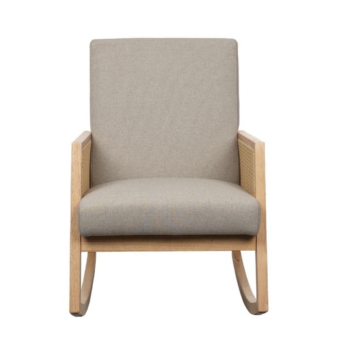 Liberta - Maison AMMOS Κουνιστή Πολυθρόνα Beige 65x82x96cm 01-3063 Liberta - Maison AMMOS Kounisti Poluthrona Beige 65x82x96cm 01-3063