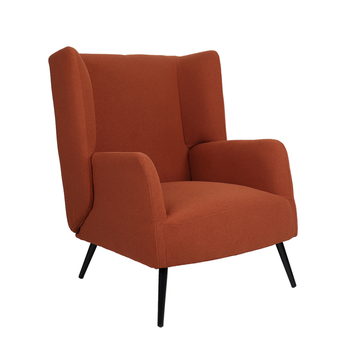 Liberta - Maison MONACO Πολυθρόνα Terracotta 77x85x105cm 01-3071 Liberta - Maison MONACO Poluthrona Terracotta 77x85x105cm 01-3071
