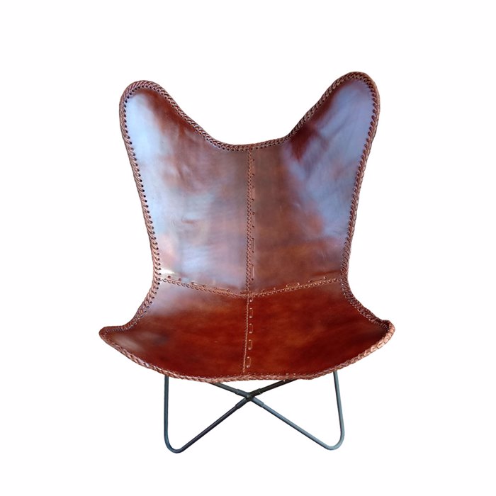 Liberta - Maison MARIPOSA Poluthrona Cognac 70x70x90cm 01-3104