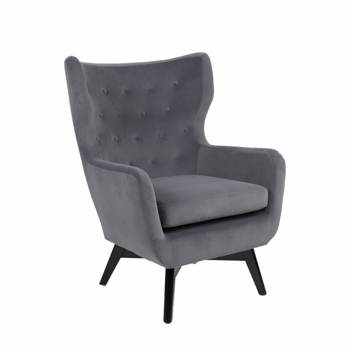 Liberta - Maison MEGA Poluthrona se Anoixto Ggri Xroma 75x83x103cm 01-3460