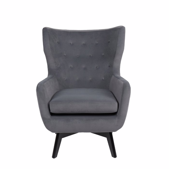 Liberta - Maison MEGA Poluthrona se Anoixto Ggri Xroma 75x83x103cm 01-3460