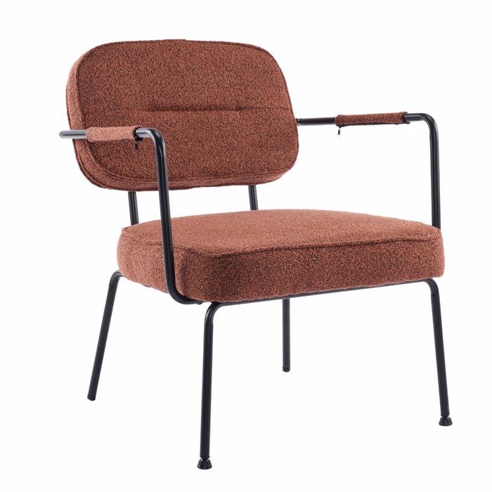 Liberta - Maison PRISLEY Poluthrona Terracotta 73x66x78cm 01-3527