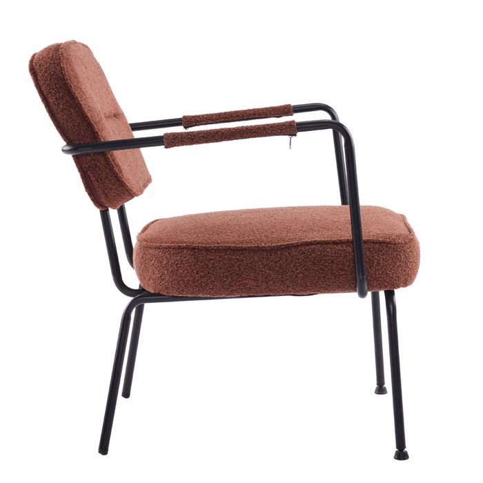 Liberta - Maison PRISLEY Poluthrona Terracotta 73x66x78cm 01-3527