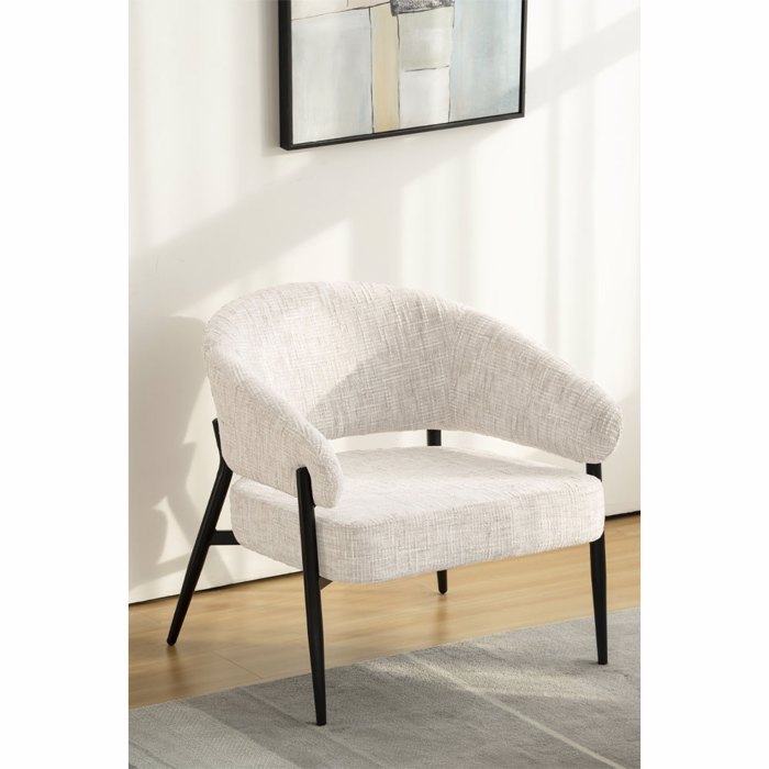 Liberta - Maison MORITZ Πολυθρόνα Beige Ανοιχτό 73x72x75cm 01-3585 Liberta - Maison MORITZ Poluthrona Beige Anoixto 73x72x75cm 01-3585