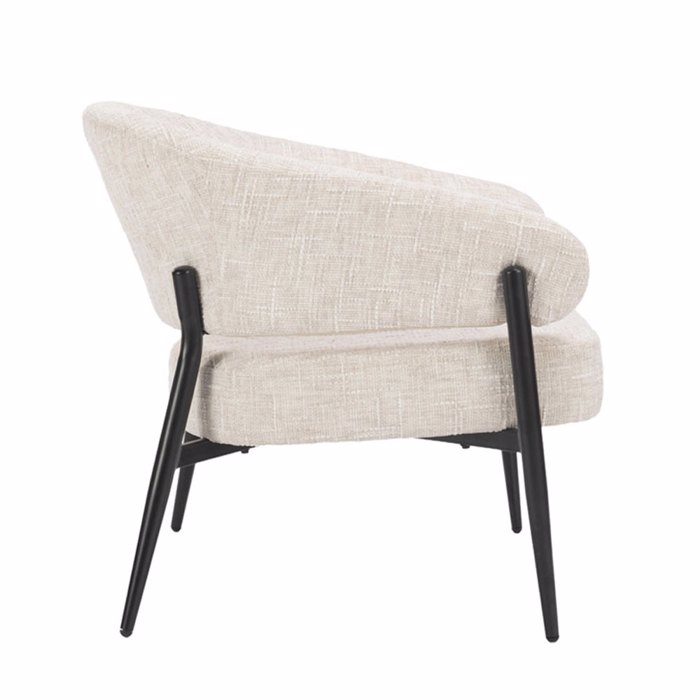 Liberta - Maison MORITZ Πολυθρόνα Beige Ανοιχτό 73x72x75cm 01-3585 Liberta - Maison MORITZ Poluthrona Beige Anoixto 73x72x75cm 01-3585