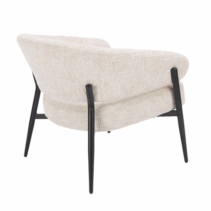 Liberta - Maison MORITZ Πολυθρόνα Beige Ανοιχτό 73x72x75cm 01-3585 Liberta - Maison MORITZ Poluthrona Beige Anoixto 73x72x75cm 01-3585