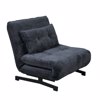 Liberta - Maison ESCADA Poluthrona Anadiploumeni Anthraki 92x88x86cm 01-3644