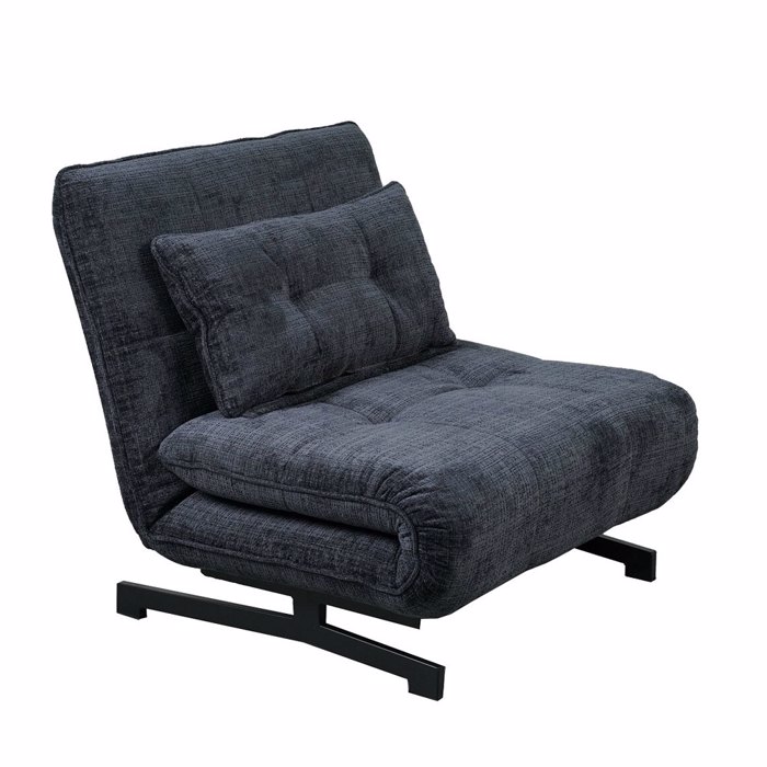 Liberta - Maison ESCADA Poluthrona Anadiploumeni Anthraki 92x88x86cm 01-3644