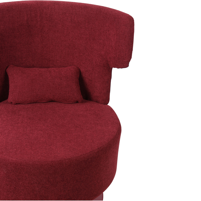 Liberta - Maison CANVAS Poluthrona Bordeaux Peristrefomeni 72x68x86cm 01-3654