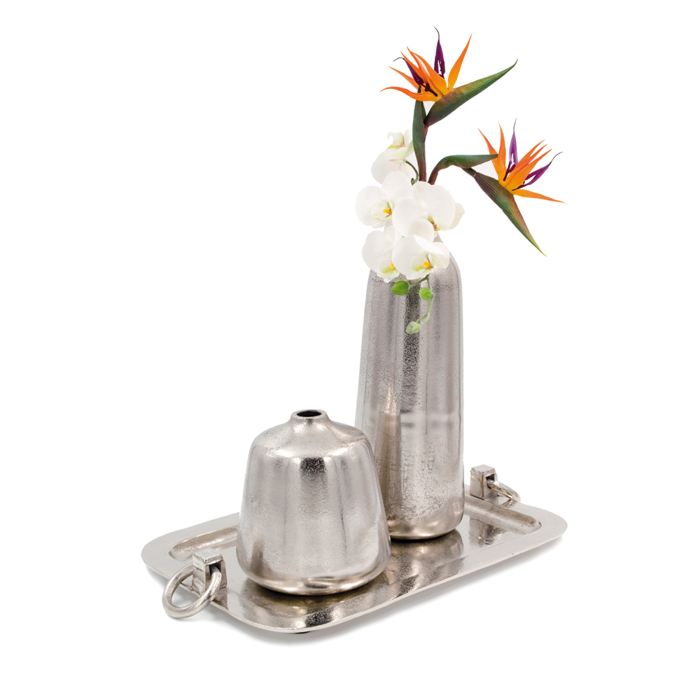 Liberta - Maison HANDLES Diskos Diakosmisis Alouminiou Asimi 46x32x6cm 013731