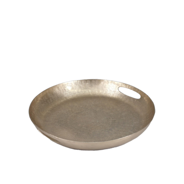 Liberta - Maison OSCAR Δίσκος Διακόσμησης Αλουμινίου Σαμπανί Φ40x6cm 014928