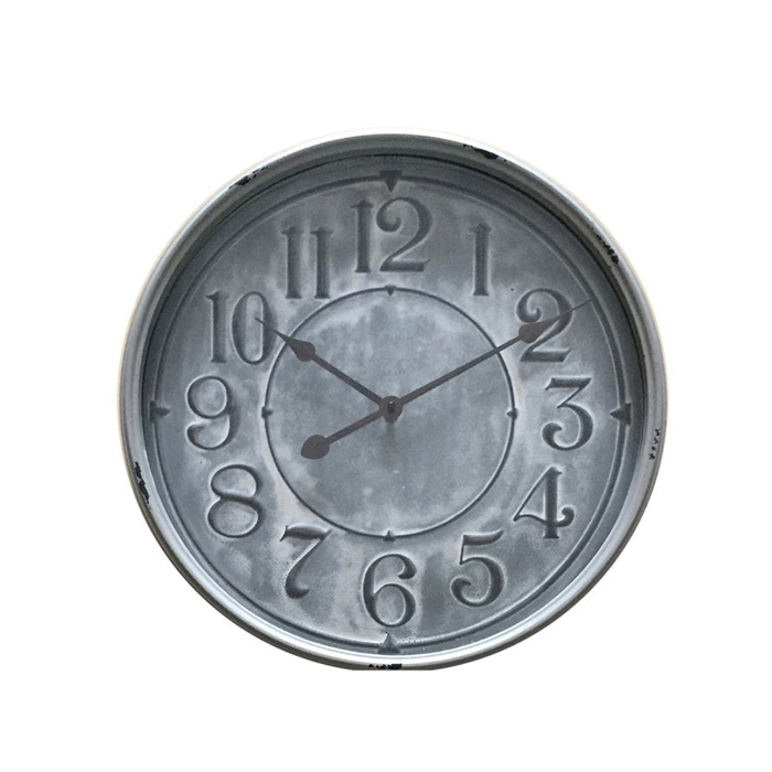 Liberta - Maison PERE Roloi Toixou Metalliko Ggri me Gyali F48x6.5cm 015182