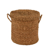Liberta-Maison Seagrass Kalathi Me Kapaki 44x44x45cm Seagrass Fusiko 015727