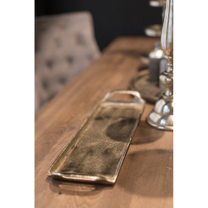 Liberta - Maison ADORO Diskos Alouminiou Asimi 53x15x4cm 017621