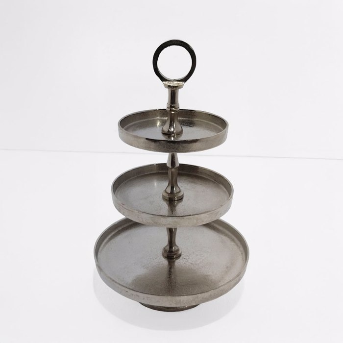 Liberta-Maison Servir Orntebiera 3 Epipeda 22x22x36cm Alouminio Asimi 017651
