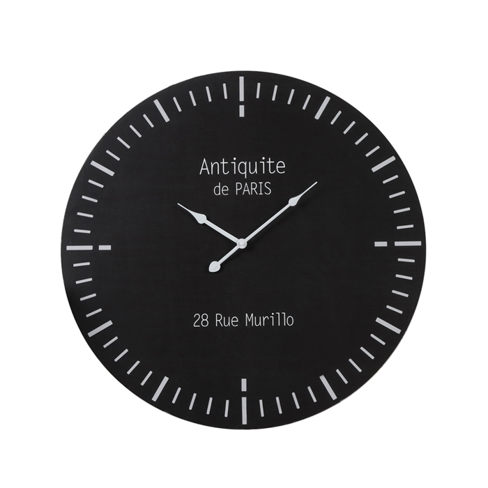 Liberta - Maison ZEIT Roloi Toixou MDF Mavro F60x4.5cm 017894