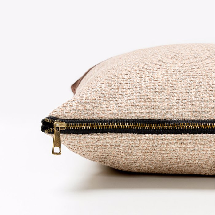 Liberta - Maison GLAM Diakosmitiko Maxilari ufasmatino/Polyester Rusty Red/Mpez 45x45cm 018880